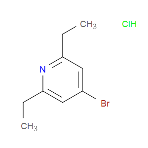 4-BROMO-2,6-DIETHYLPYRIDINE HYDROCHLORIDE