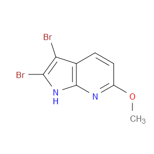 2,3-DIBROMO-6-METHOXY-1H-PYRROLO[2,3-B]PYRIDINE