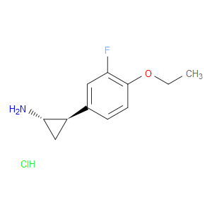 (1S,2R)-REL-2-(4-ETHOXY-3-FLUOROPHENYL)CYCLOPROPAN-1-AMINE HYDROCHLORIDE