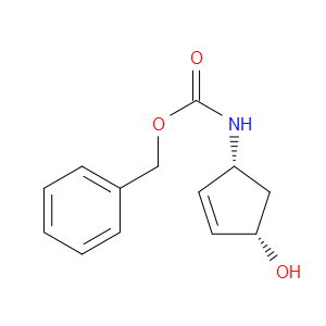 BENZYL ((1R,4S)-REL-4-HYDROXYCYCLOPENT-2-EN-1-YL)CARBAMATE