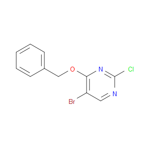 4-BENZYLOXY-5-BROMO-2-CHLOROPYRIMIDINE - Click Image to Close