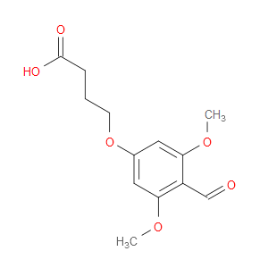 4-(4-FORMYL-3,5-DIMETHOXYPHENOXY)BUTYRIC ACID - Click Image to Close