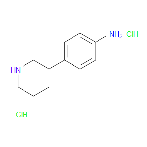 4-(PIPERIDIN-3-YL)ANILINE DIHYDROCHLORIDE