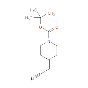 TERT-BUTYL 4-(CYANOMETHYLIDENE)PIPERIDINE-1-CARBOXYLATE