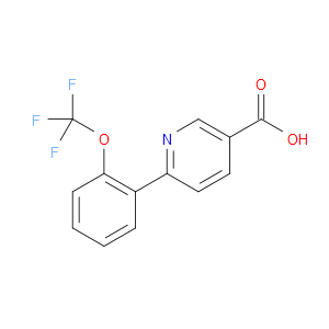 6-[2-(TRIFLUOROMETHOXY)PHENYL]NICOTINIC ACID