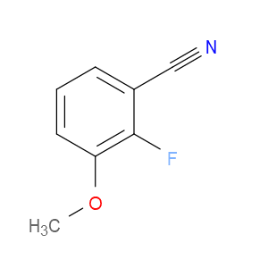 2-FLUORO-3-METHOXYBENZONITRILE - Click Image to Close