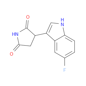 3-(5-FLUORO-1H-INDOL-3-YL)PYRROLIDINE-2,5-DIONE - Click Image to Close