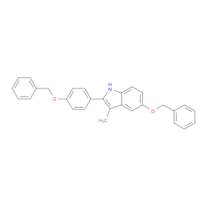 5-(BENZYLOXY)-2-(4-(BENZYLOXY)PHENYL)-3-METHYL-1H-INDOLE - Click Image to Close