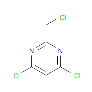 4,6-DICHLORO-2-(CHLOROMETHYL)PYRIMIDINE