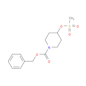 BENZYL 4-((METHYLSULFONYL)OXY)PIPERIDINE-1-CARBOXYLATE