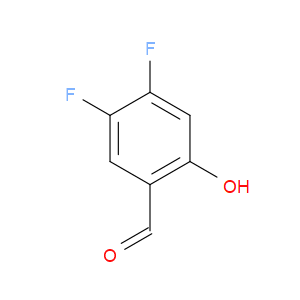 4,5-DIFLUORO-2-HYDROXYBENZALDEHYDE - Click Image to Close