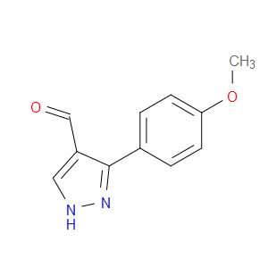 3-(4-METHOXYPHENYL)-1H-PYRAZOLE-4-CARBALDEHYDE
