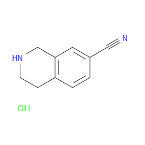 1,2,3,4-TETRAHYDROISOQUINOLINE-7-CARBONITRILE HYDROCHLORIDE - Click Image to Close