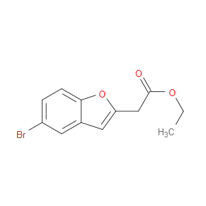 ETHYL 2-(5-BROMOBENZOFURAN-3-YL)ACETATE