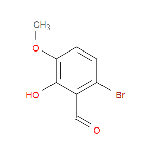 6-BROMO-2-HYDROXY-3-METHOXYBENZALDEHYDE