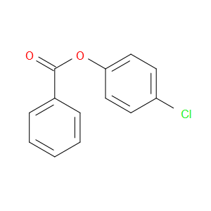 4-CHLOROPHENYL BENZOATE - Click Image to Close