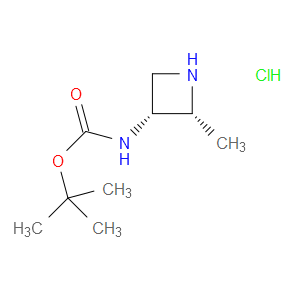 TERT-BUTYL N-[CIS-2-METHYLAZETIDIN-3-YL]CARBAMATE HYDROCHLORIDE