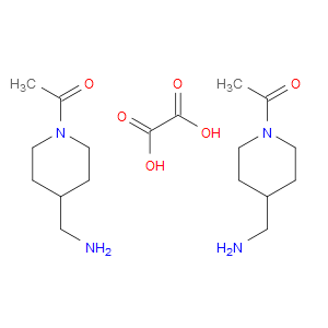 BIS(1-[4-(AMINOMETHYL)PIPERIDIN-1-YL]ETHAN-1-ONE) OXALIC ACID - Click Image to Close