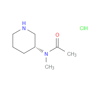 N-METHYL-N-[(3R)-PIPERIDIN-3-YL]ACETAMIDE HYDROCHLORIDE