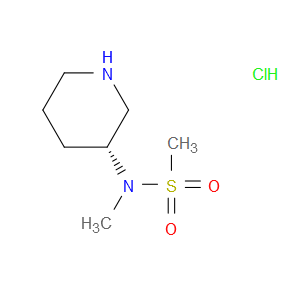N-METHYL-N-[(3R)-PIPERIDIN-3-YL]METHANESULFONAMIDE HYDROCHLORIDE