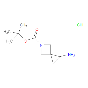 TERT-BUTYL 1-AMINO-5-AZASPIRO[2.3]HEXANE-5-CARBOXYLATE HYDROCHLORIDE - Click Image to Close