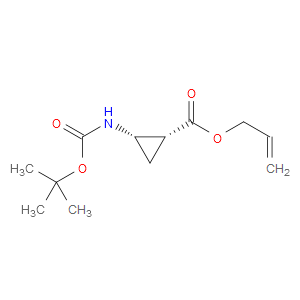 PROP-2-EN-1-YL (1R,2S)-REL-2-([(TERT-BUTOXY)CARBONYL]AMINO)CYCLOPROPANE-1-CARBOXYLATE