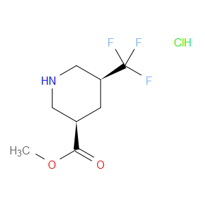 METHYL (3R,5S)-REL-5-(TRIFLUOROMETHYL)PIPERIDINE-3-CARBOXYLATE HYDROCHLORIDE - Click Image to Close