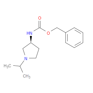 BENZYL N-[(3S)-1-(PROPAN-2-YL)PYRROLIDIN-3-YL]CARBAMATE