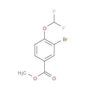 METHYL 3-BROMO-4-(DIFLUOROMETHOXY)BENZOATE