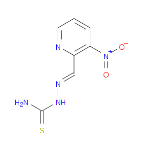 (E)-2-((3-NITROPYRIDIN-2-YL)METHYLENE)HYDRAZINECARBOTHIOAMIDE - Click Image to Close