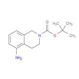 TERT-BUTYL 5-AMINO-3,4-DIHYDROISOQUINOLINE-2(1H)-CARBOXYLATE