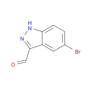 5-BROMO-1H-INDAZOLE-3-CARBALDEHYDE - Click Image to Close