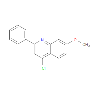 4-CHLORO-7-METHOXY-2-PHENYLQUINOLINE