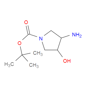 TERT-BUTYL 3-AMINO-4-HYDROXYPYRROLIDINE-1-CARBOXYLATE - Click Image to Close