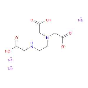 GLYCINE, N-(CARBOXYMETHYL)-N-[2-[(CARBOXYMETHYL)AMINO]ETHYL]-, SODIUM SALT (1:3)