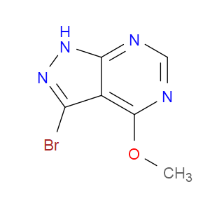 3-BROMO-4-METHOXY-1H-PYRAZOLO[3,4-D]PYRIMIDINE