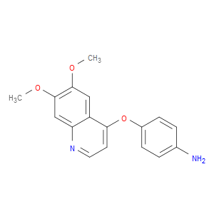 4-((6,7-DIMETHOXYQUINOLIN-4-YL)OXY)ANILINE
