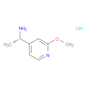 (S)-1-(2-METHOXYPYRIDIN-4-YL)ETHANAMINE HYDROCHLORIDE