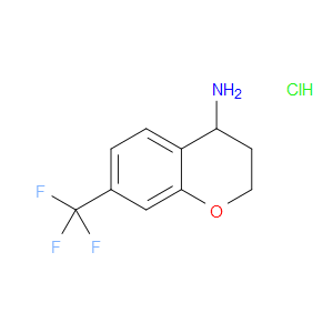 7-(TRIFLUOROMETHYL)CHROMAN-4-AMINE HYDROCHLORIDE - Click Image to Close