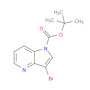 TERT-BUTYL 3-BROMO-1H-PYRROLO[3,2-B]PYRIDINE-1-CARBOXYLATE