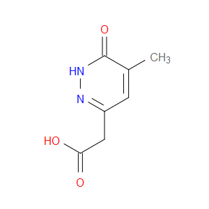 2-(5-METHYL-6-OXO-1,6-DIHYDROPYRIDAZIN-3-YL)ACETIC ACID