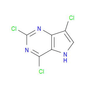 2,4,7-TRICHLORO-5H-PYRROLO[3,2-D]PYRIMIDINE