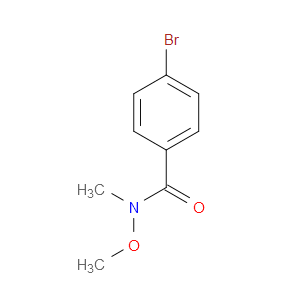 4-BROMO-N-METHOXY-N-METHYLBENZAMIDE - Click Image to Close