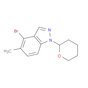 4-BROMO-5-METHYL-1-(TETRAHYDRO-2H-PYRAN-2-YL)-1H-INDAZOLE - Click Image to Close