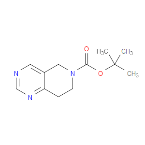 TERT-BUTYL 7,8-DIHYDROPYRIDO[4,3-D]PYRIMIDINE-6(5H)-CARBOXYLATE