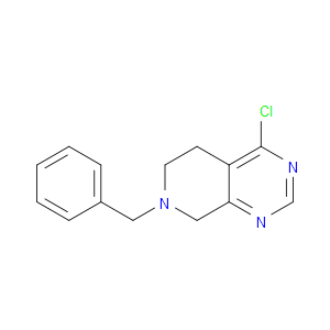 7-BENZYL-4-CHLORO-5,6,7,8-TETRAHYDROPYRIDO[3,4-D]PYRIMIDINE