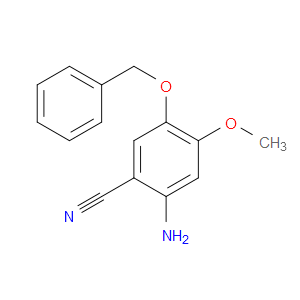 2-AMINO-5-(BENZYLOXY)-4-METHOXYBENZONITRILE - Click Image to Close
