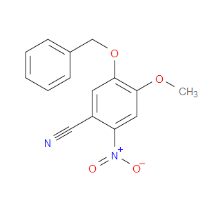 5-(BENZYLOXY)-4-METHOXY-2-NITROBENZONITRILE
