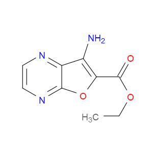 ETHYL 7-AMINOFURO[2,3-B]PYRAZINE-6-CARBOXYLATE