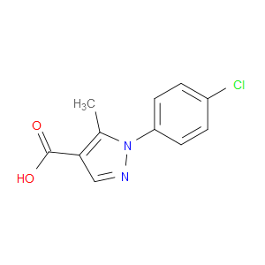 1-(4-CHLOROPHENYL)-5-METHYL-1H-PYRAZOLE-4-CARBOXYLIC ACID